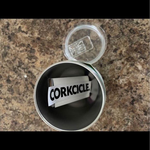 Corkcicle Stemless Stainless Steel Turquoise NEW - Picture 4 of 5